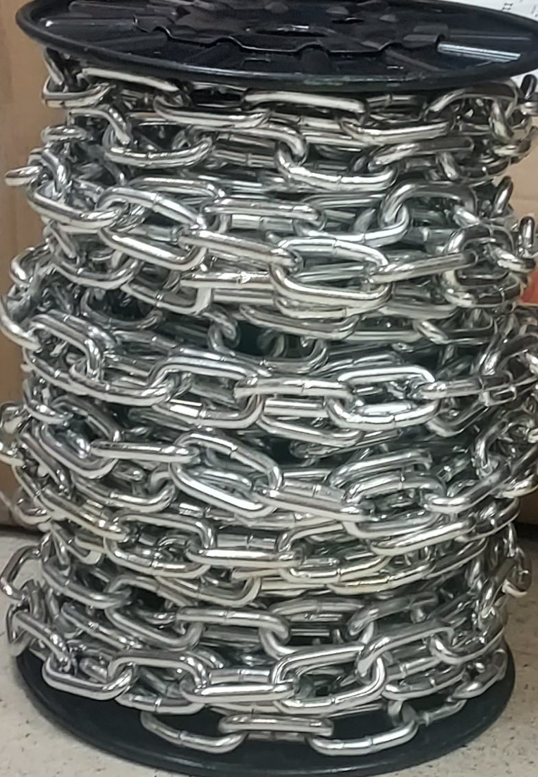 Cadenas de distinto grueso